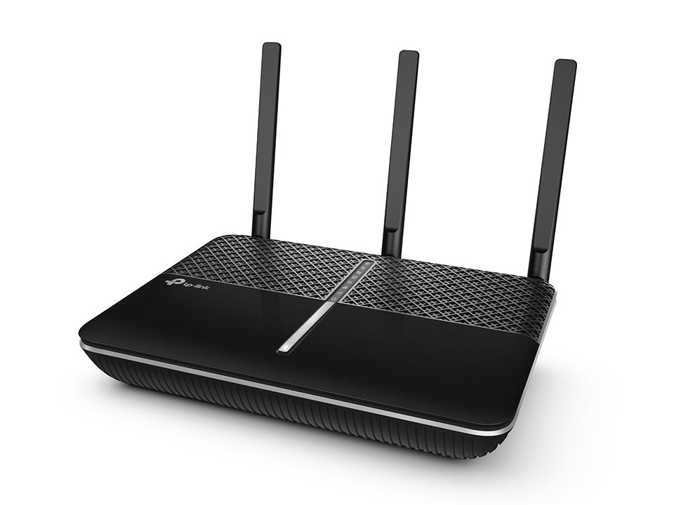 TP-Link Archer C2300 AC2300 2300Mbps Gigabit Wireless Dual Band Router 5GHz@1625Mbps 2.4GHz@600Mbps MU-MIMO 4x1Gbps LAN 1x1Gbps WAN 2xUSB 3xAntennas - Straight Forward AV and IT