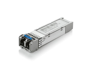TP-Link TXM431-LR 10GBase-LR SFP+ LC Transceiver Single Mode Hot-Pluggable SFP+ form factor Support full duplex LC/UPC Connector - Straight Forward AV and IT