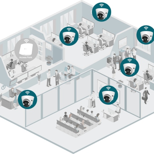 VIGI C440-W turret network camera product image