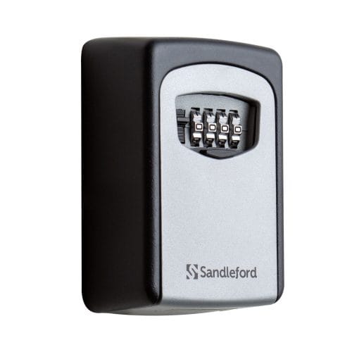 Sandleford KSS122 Wall Mount Key Safe - front view showing combination lock