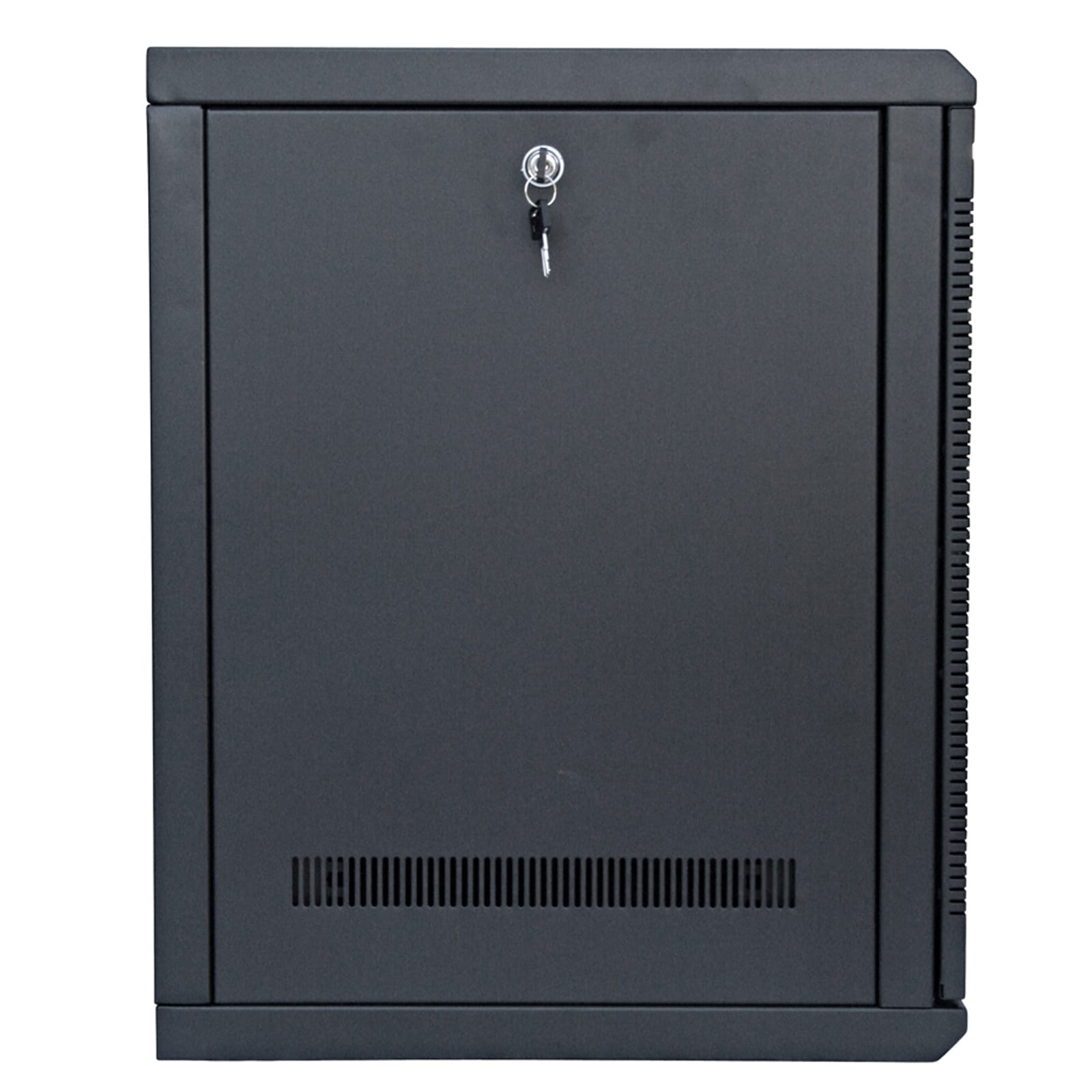 RAXX 12U wall mount rack cabinet rear view